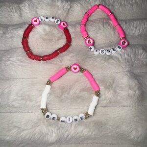 Valentine bracelet (set of 3)